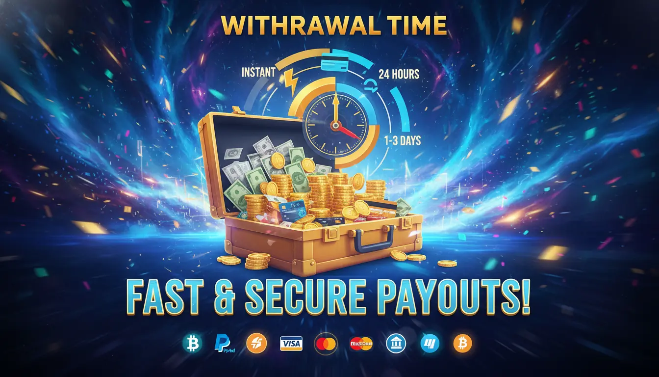 Udbetalingstid hos House casino