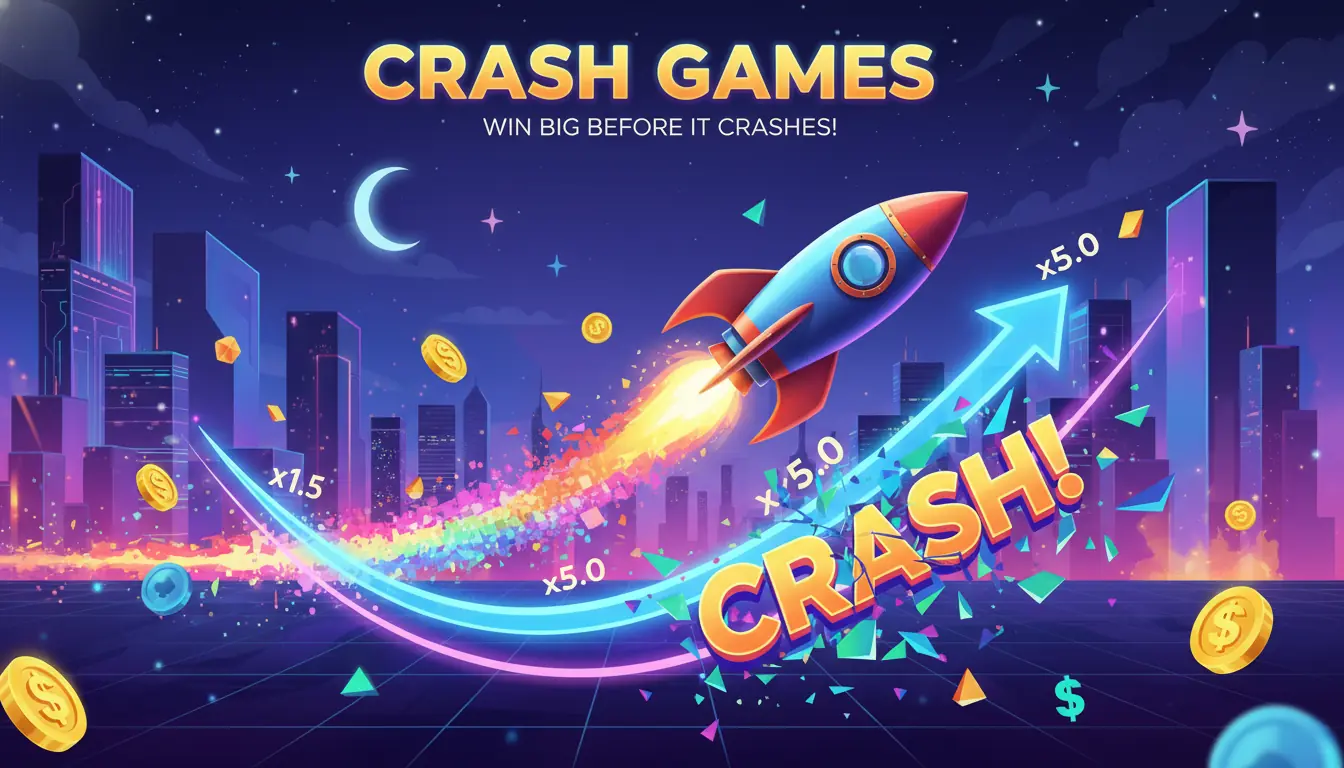 Spil crashspil hos House casino